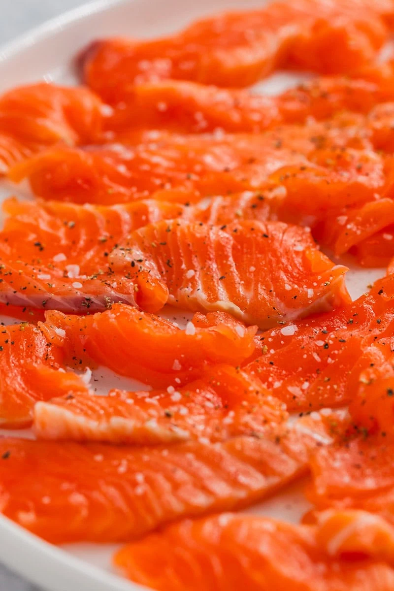 Salmon Crudo
