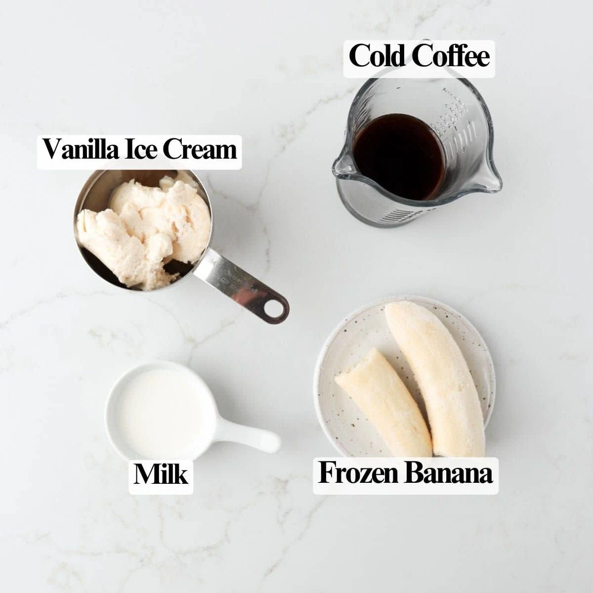 Coffee Banana Milkshake