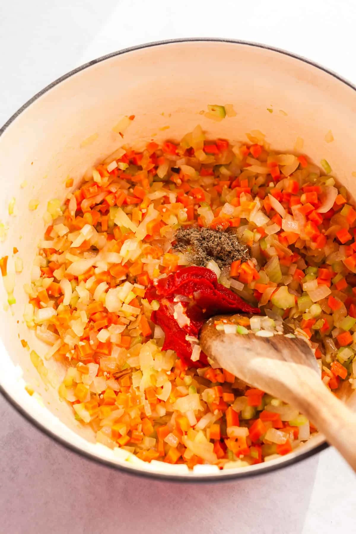 French Lentils Braised in Red Wine and Caramelized Onions