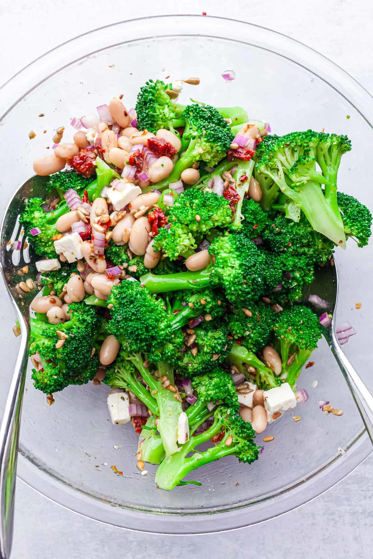 Broccoli and Cannellini Bean Salad