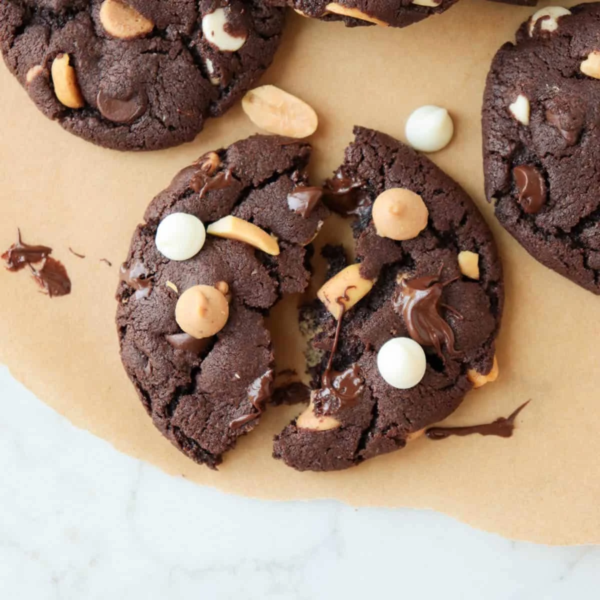 Peanut Butter Chocolate Cookies