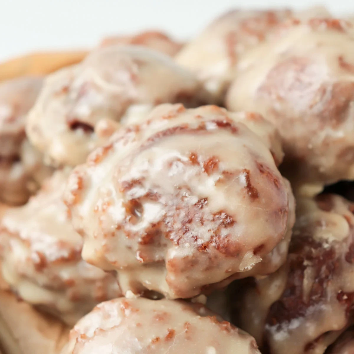 Glazed Pumpkin Fritters