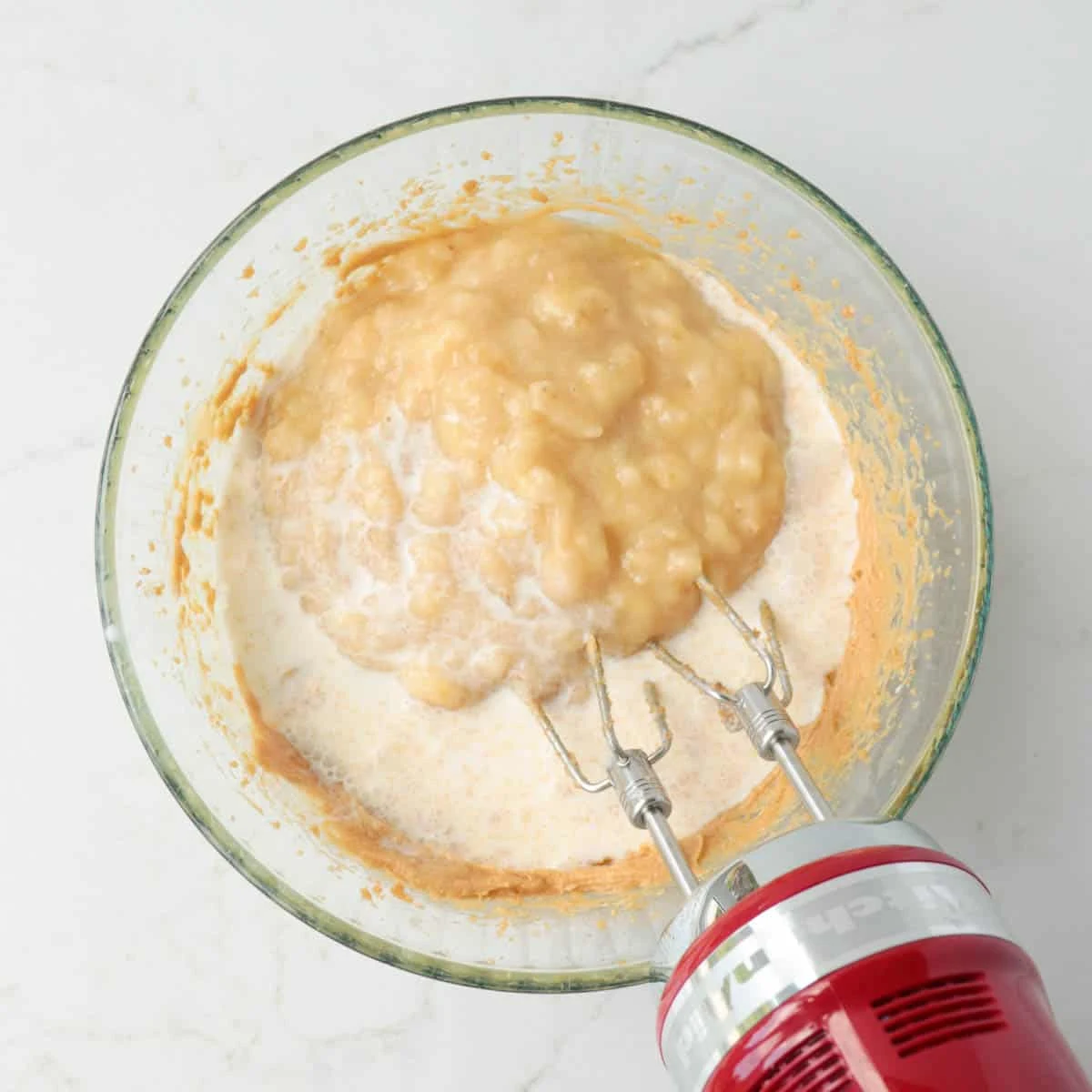 Banana Cake with Peanut Butter Frosting