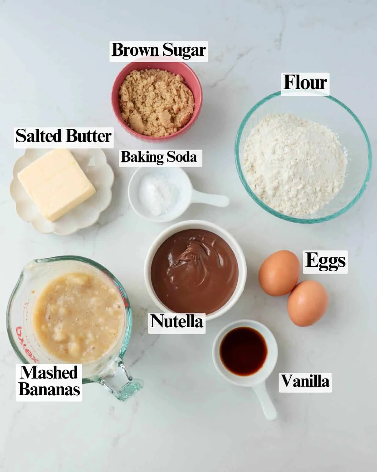 Nutella Banana Muffins