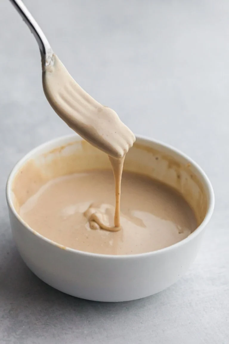 Easy Tahini Sauce (Salad Dressing or Dipping Sauce)