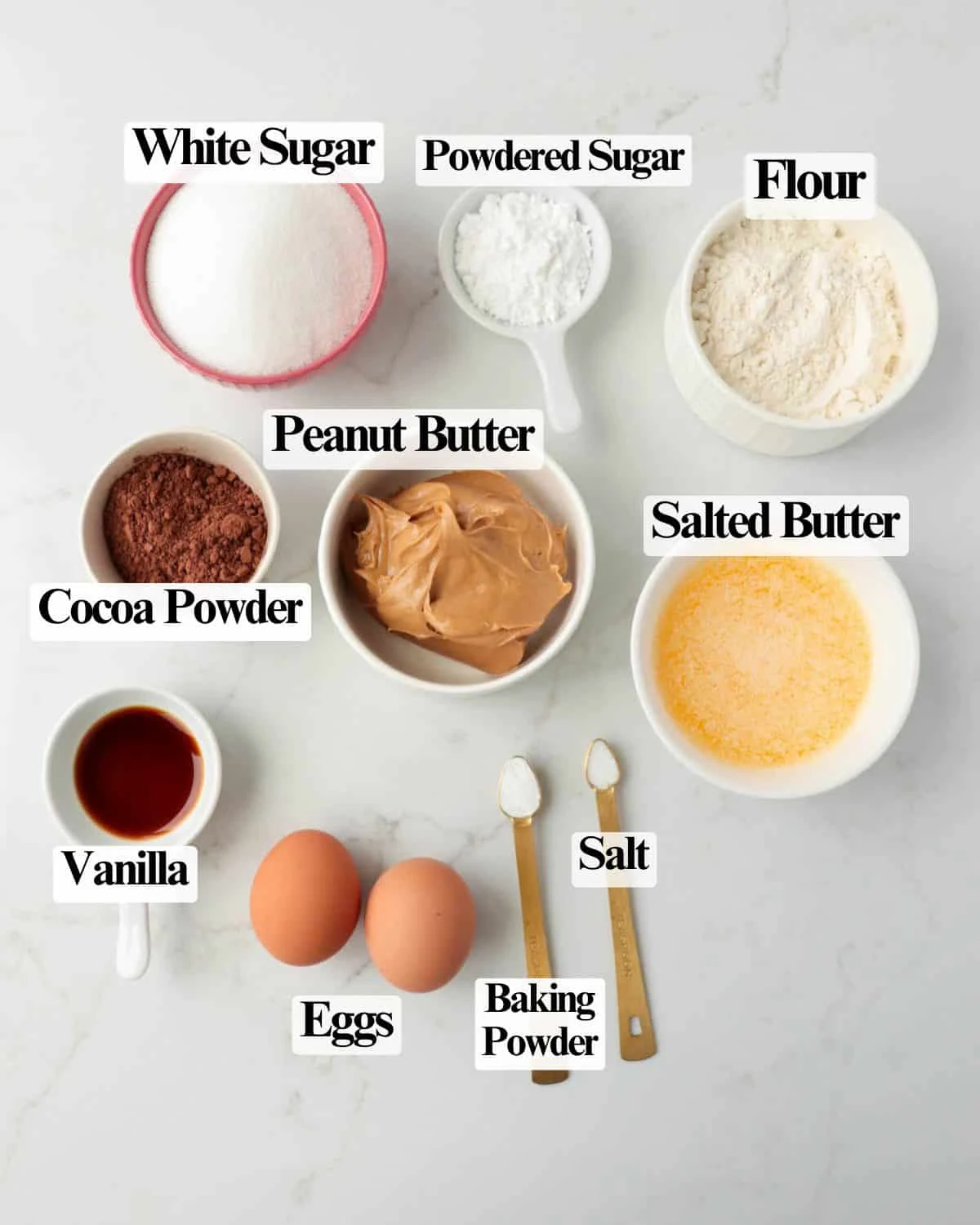 Chocolate Peanut Butter Brownies