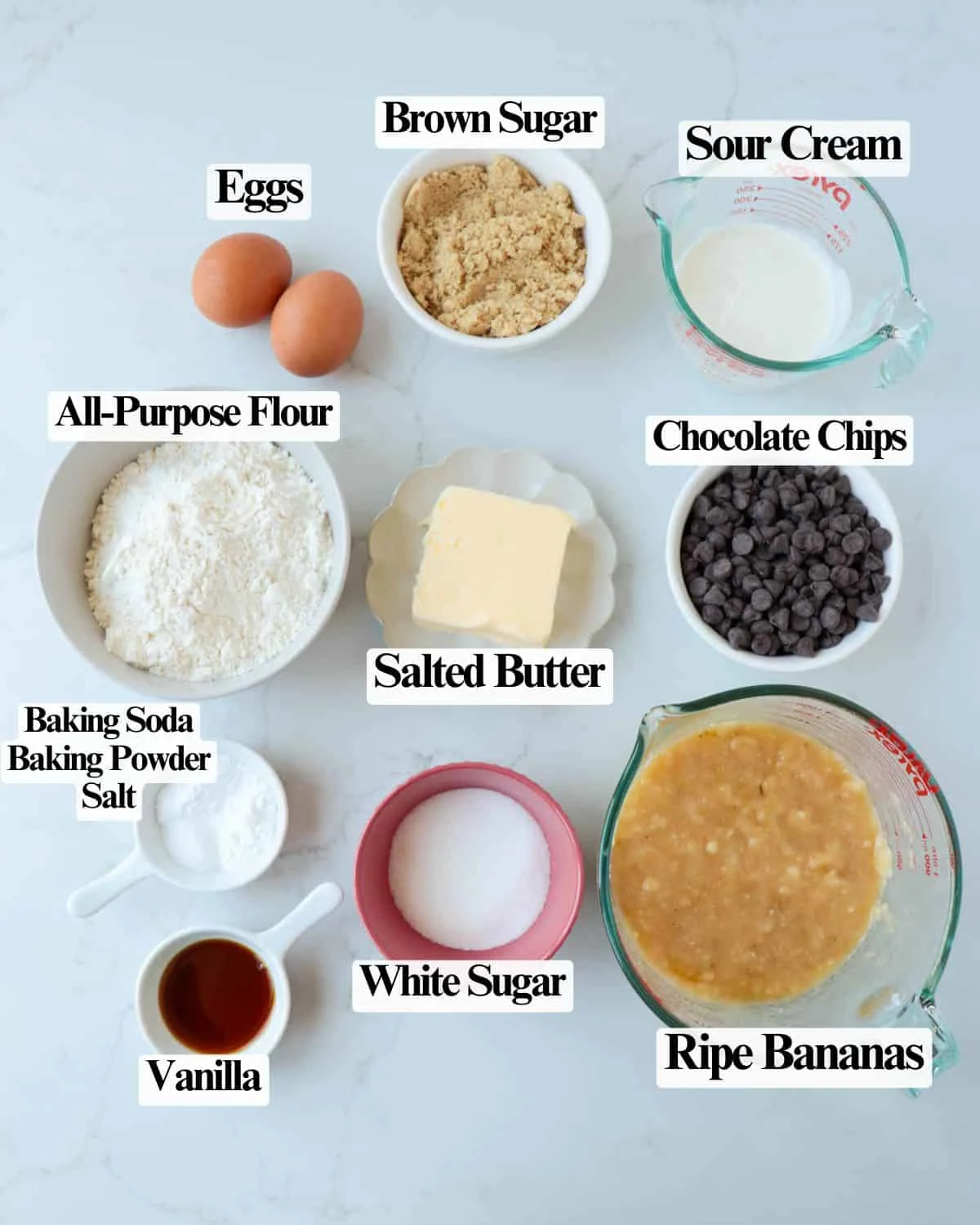 Chocolate Chip Banana Muffins