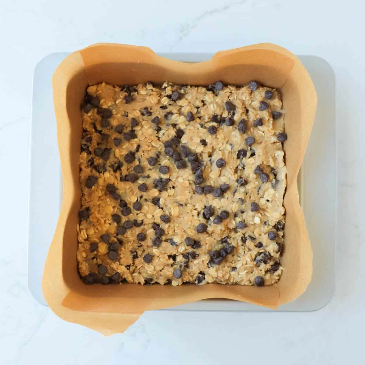 Chocolate Chip Oatmeal Cookie Bars