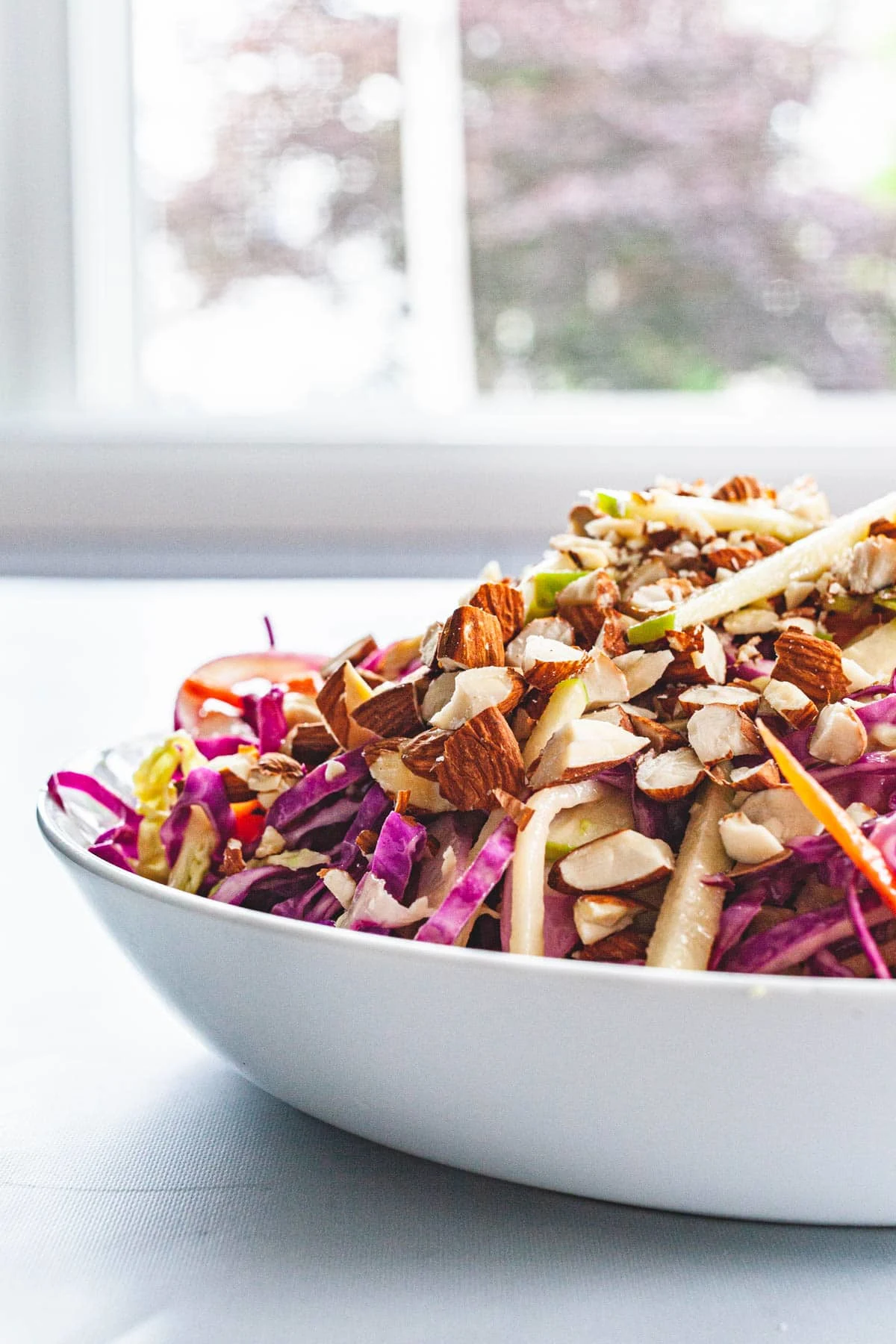 Coleslaw with Apples and Nuts