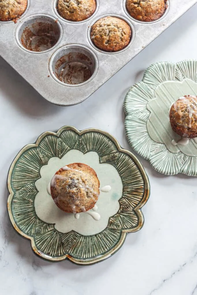 Banana Poppy Seed Muffins