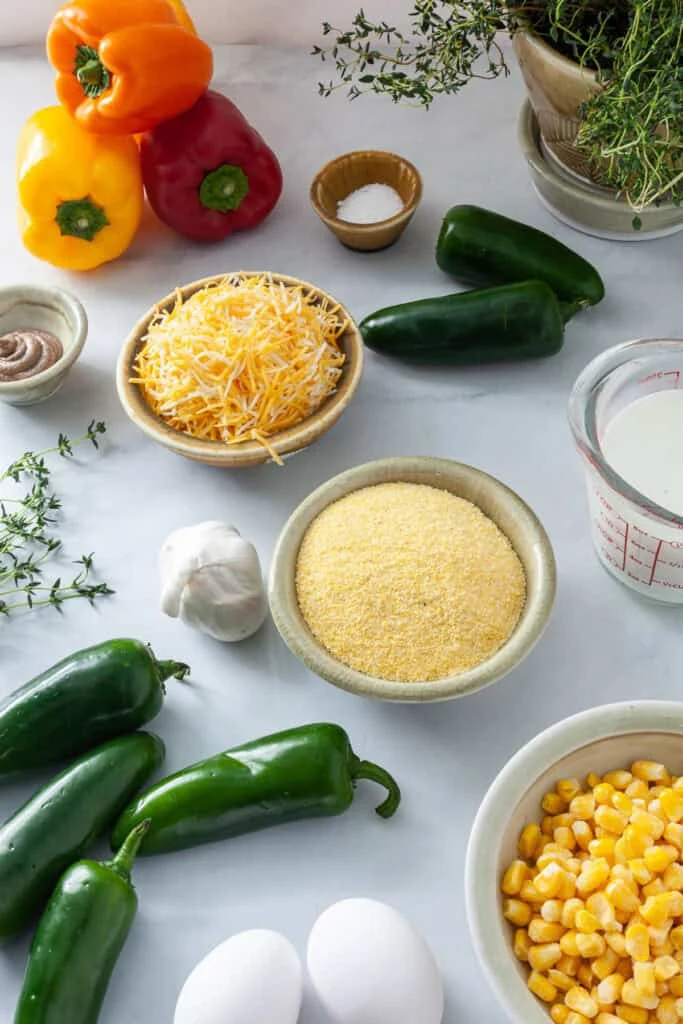 Polenta Stuffed Peppers 