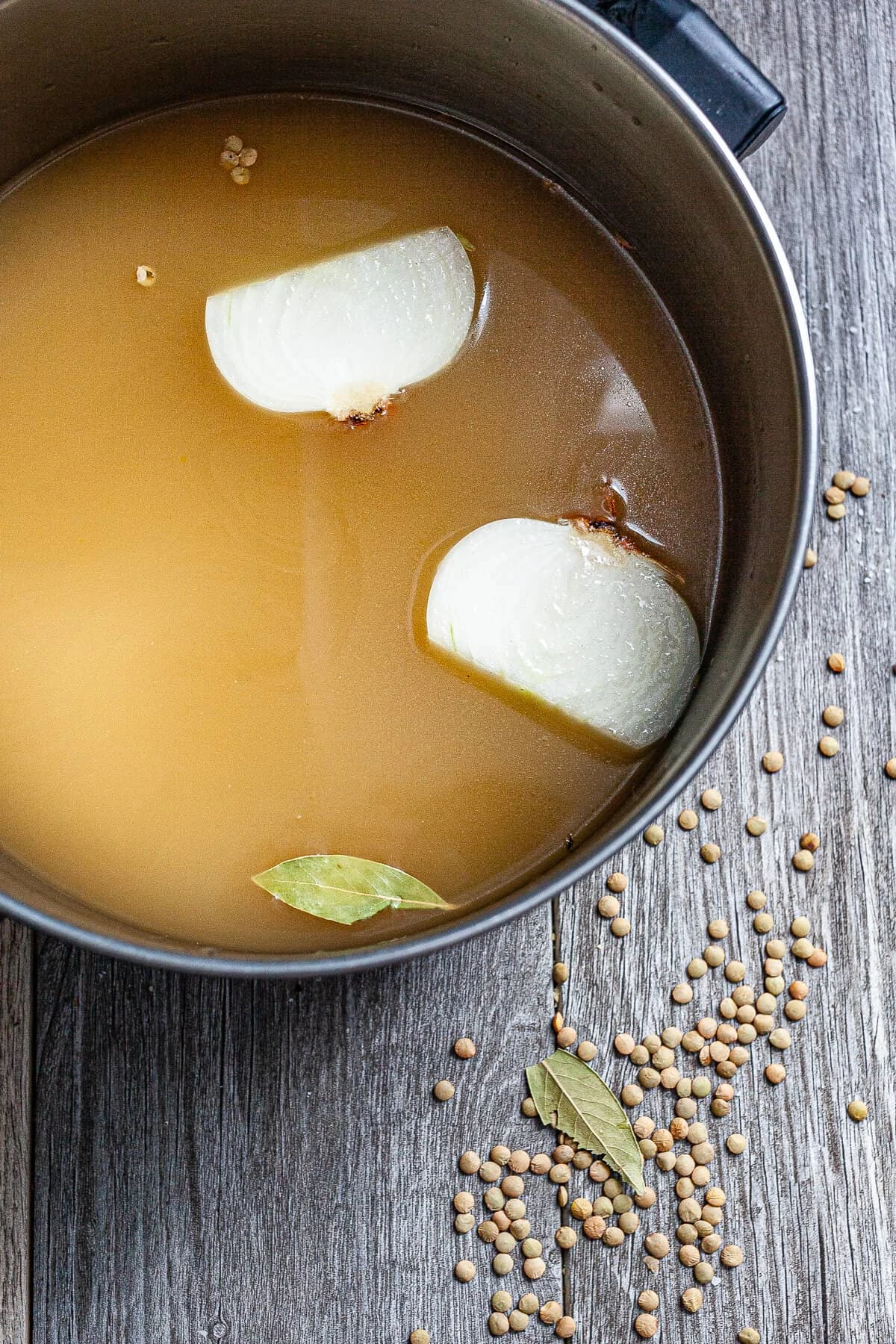 Lentil Salad with Avocado, Cherry Tomato, and Lime Cilantro Vinaigrette