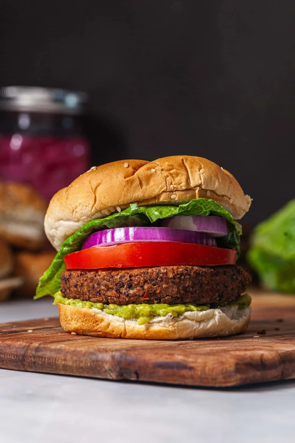 Homemade Black Bean Burgers