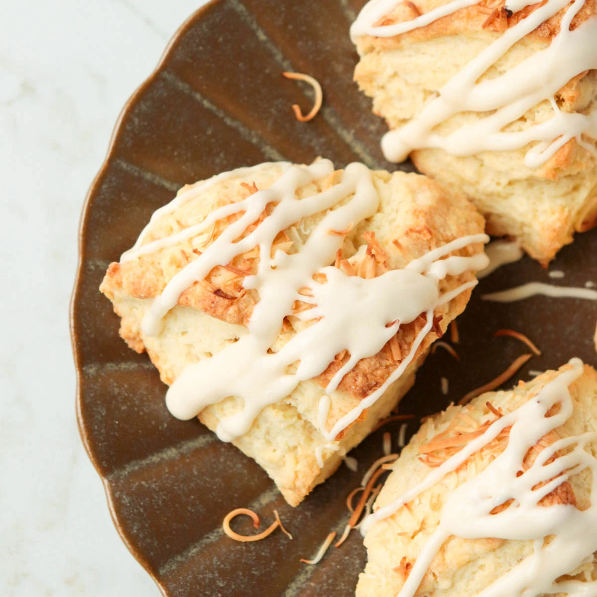 Creamy Coconut Scones