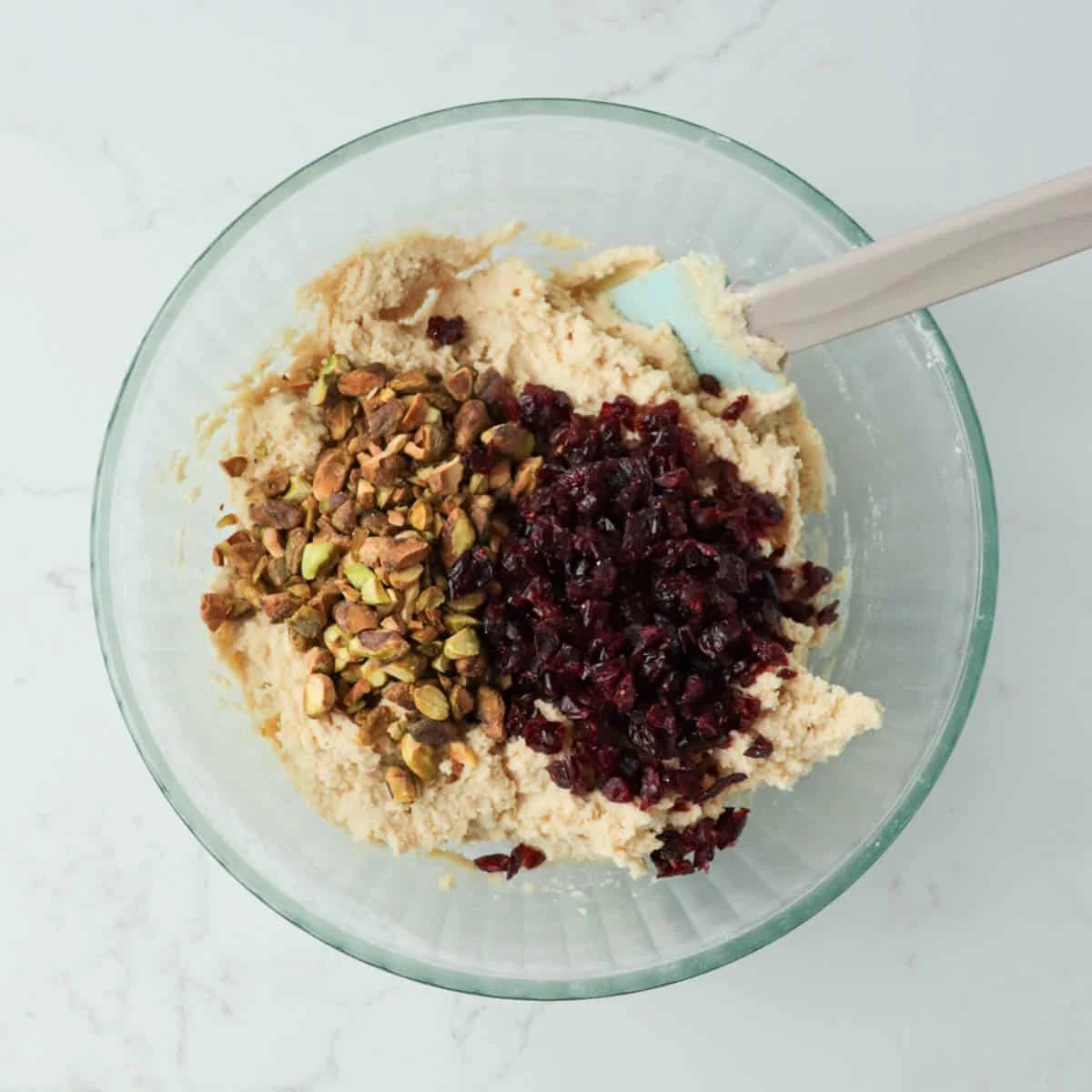 Cranberry Pistacchio Slice and Bake Cookies