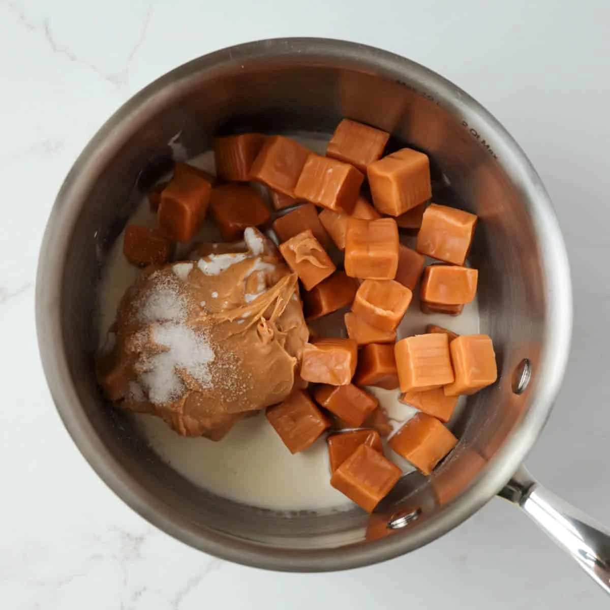 Caramel Peanut Clusters (5 ingredients)