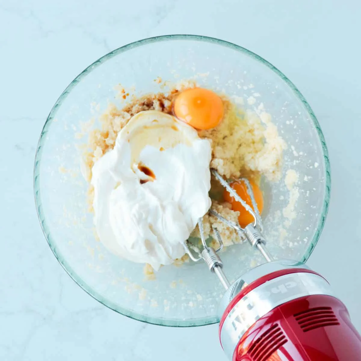 Blueberry Sour Cream Coffee Cake