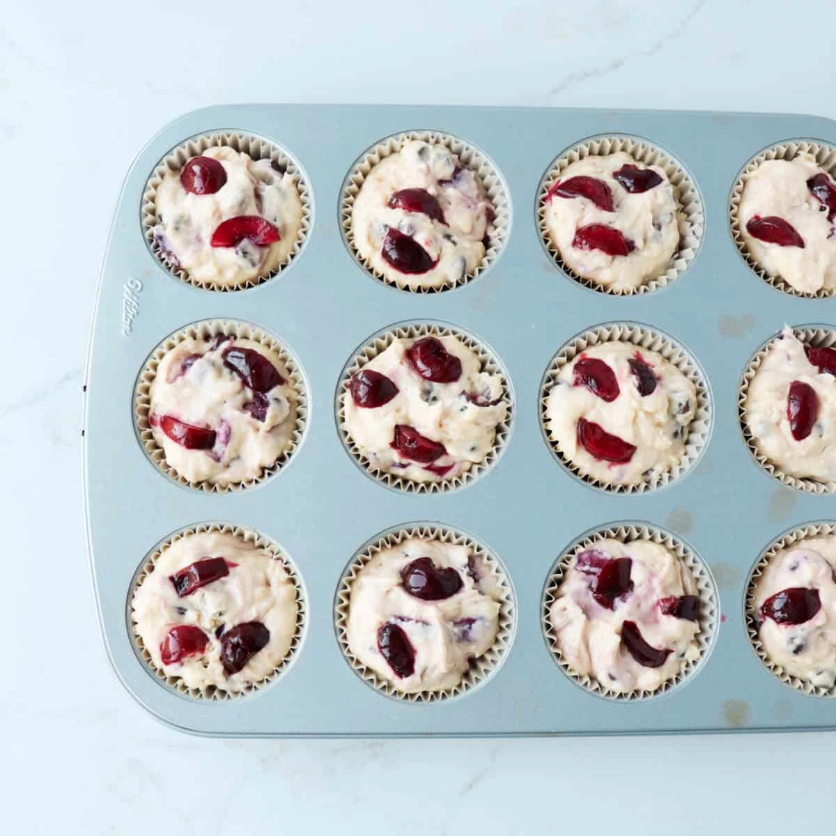 Chocolate Cherry Muffins