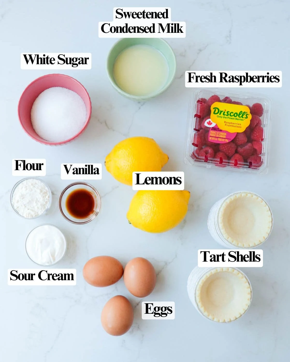 Raspberry Lemon Tarts