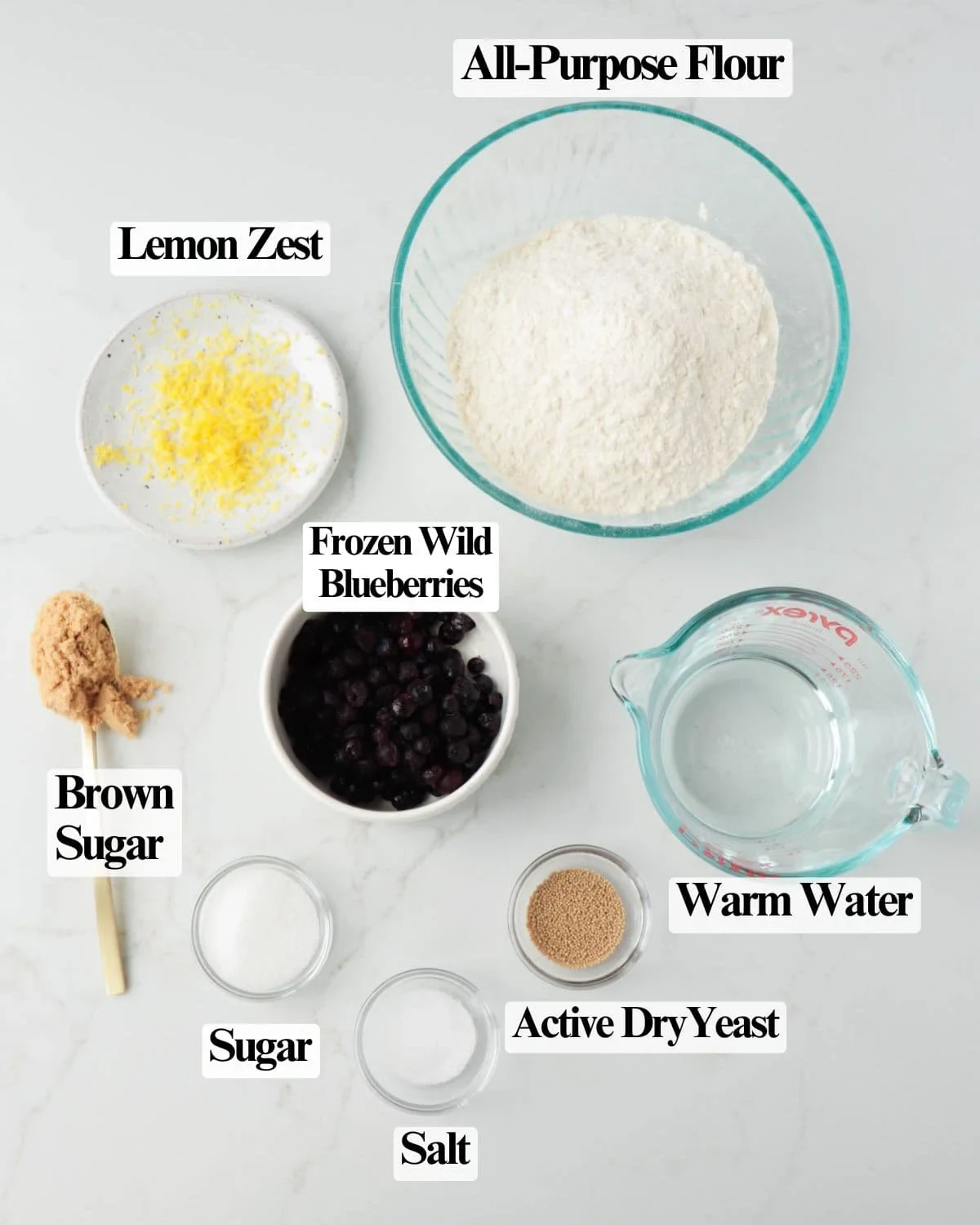 Homemade Blueberry Bagels