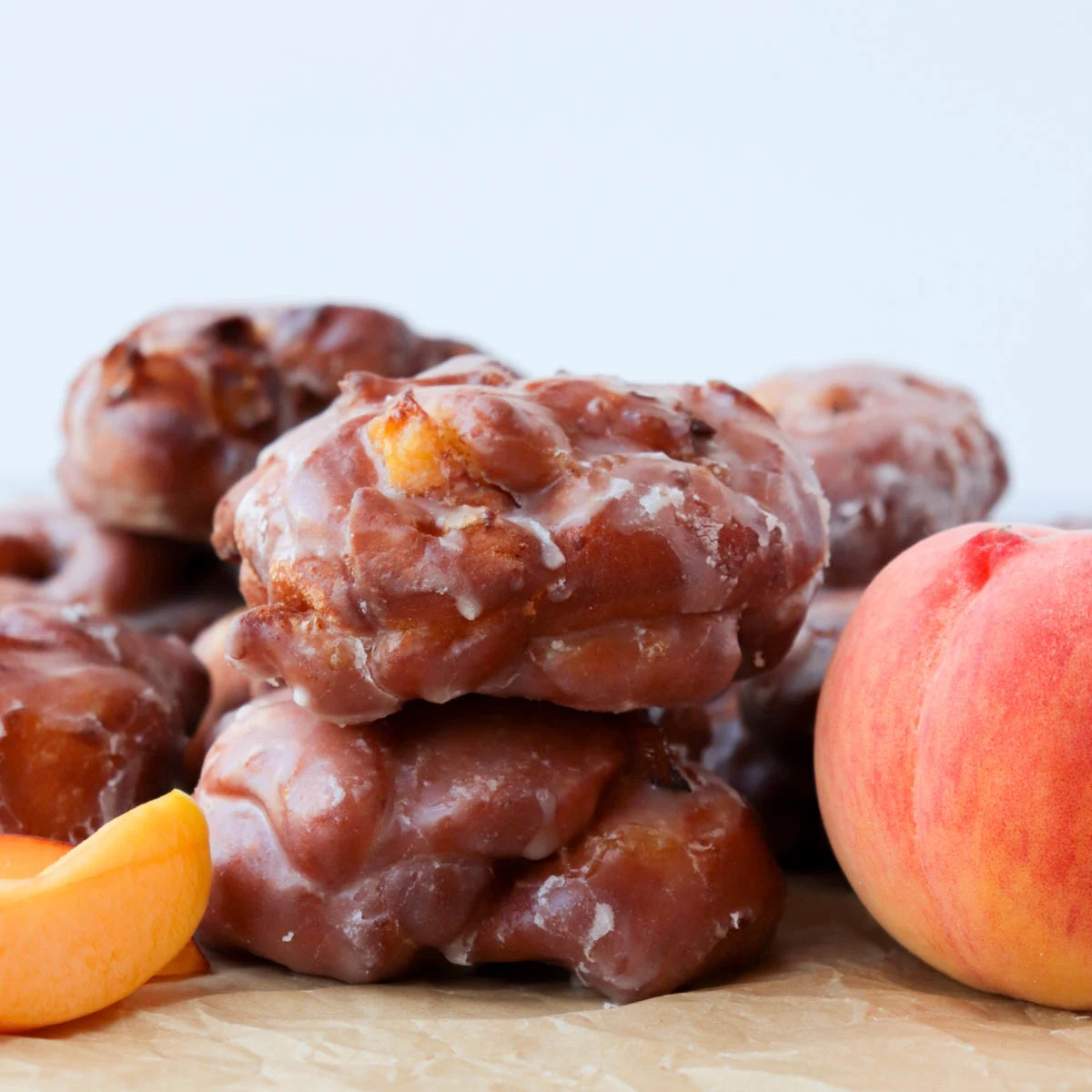 Old-Fashioned Peach Fritters