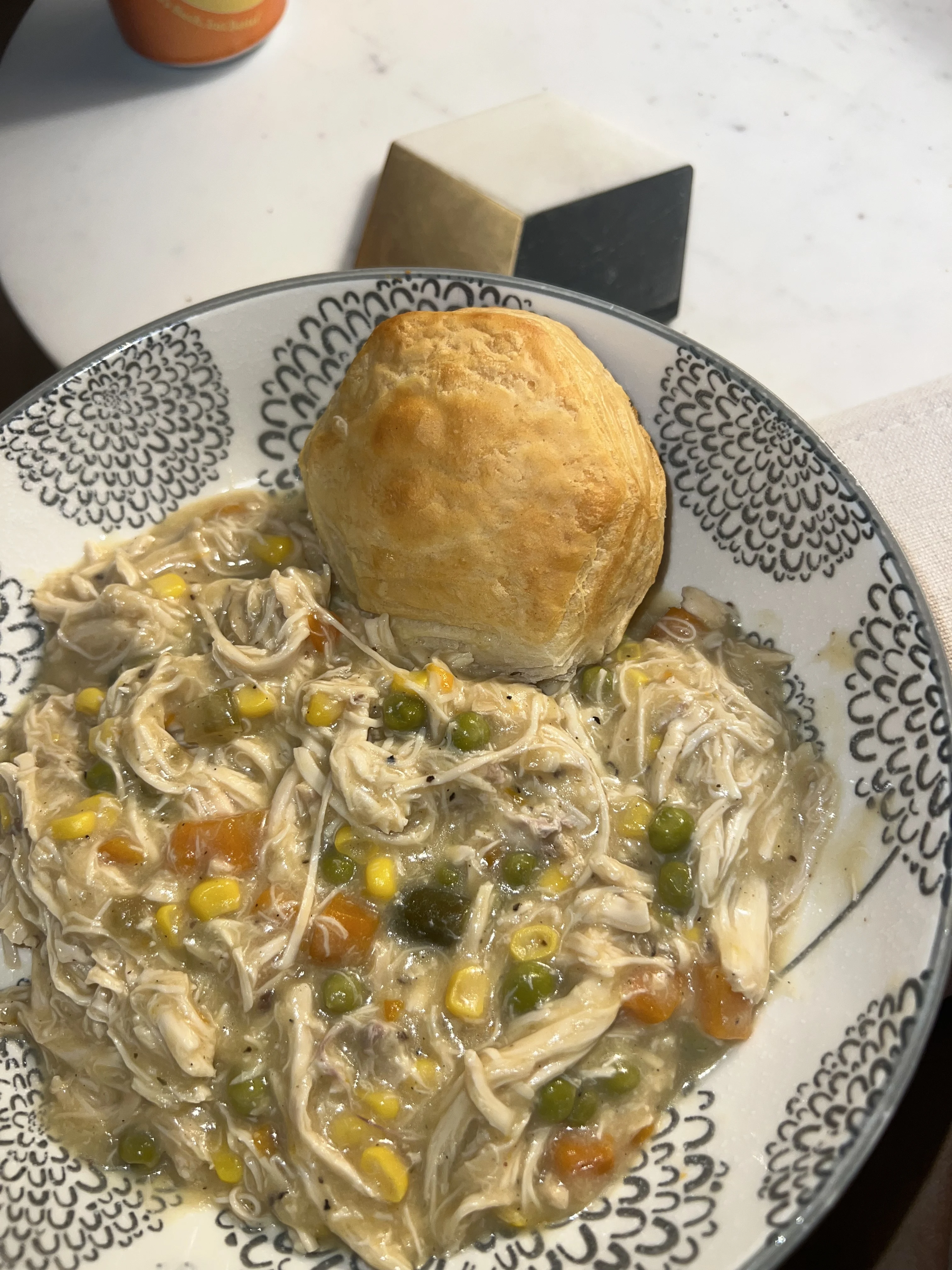 Deconstructed Chicken Pot Pie review