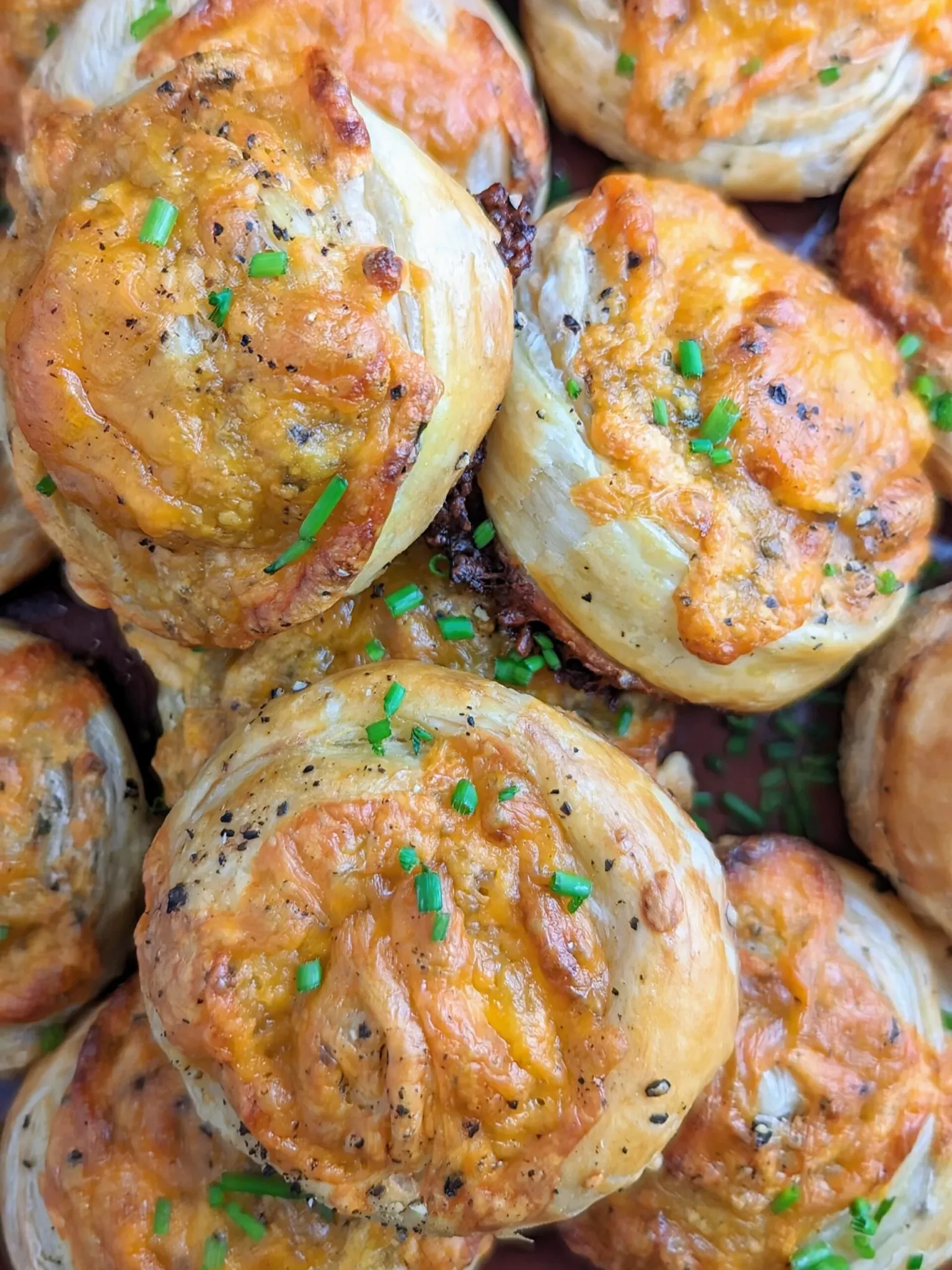 Cheddar & Chive Pinwheels