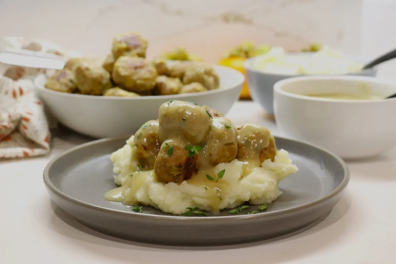 Thanksgiving Turkey Meatballs