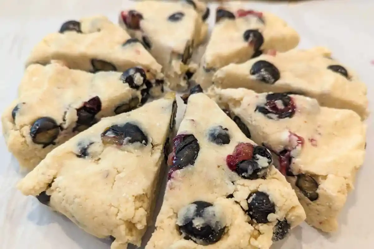 Blueberry Maple Scones