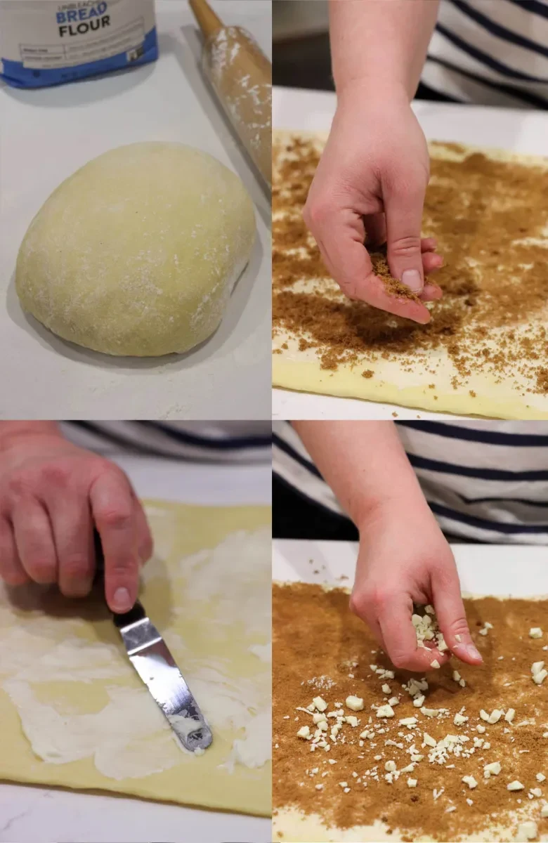 The Best Eggnog Cinnamon Rolls