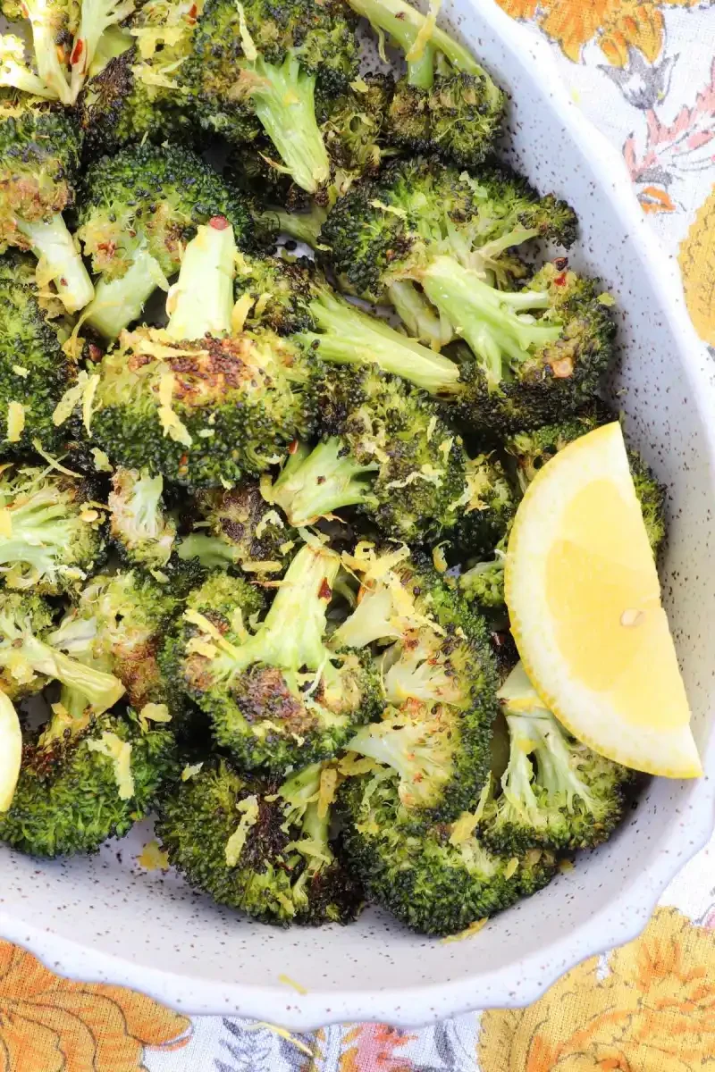 Simple Roasted Broccoli with Lemon