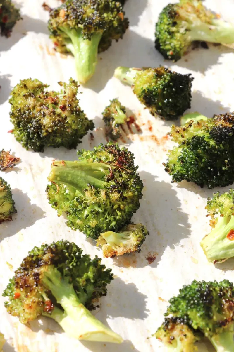 Simple Roasted Broccoli with Lemon