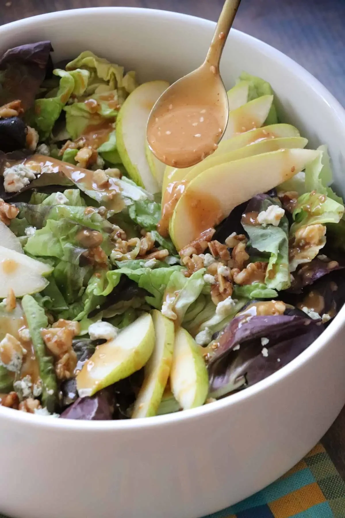 The Best Blue Cheese, Walnut, and Pear Salad