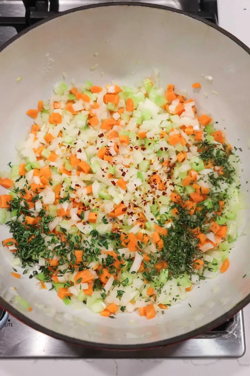 Chicken Noodle Soup with Lemon and Fresh Herbs