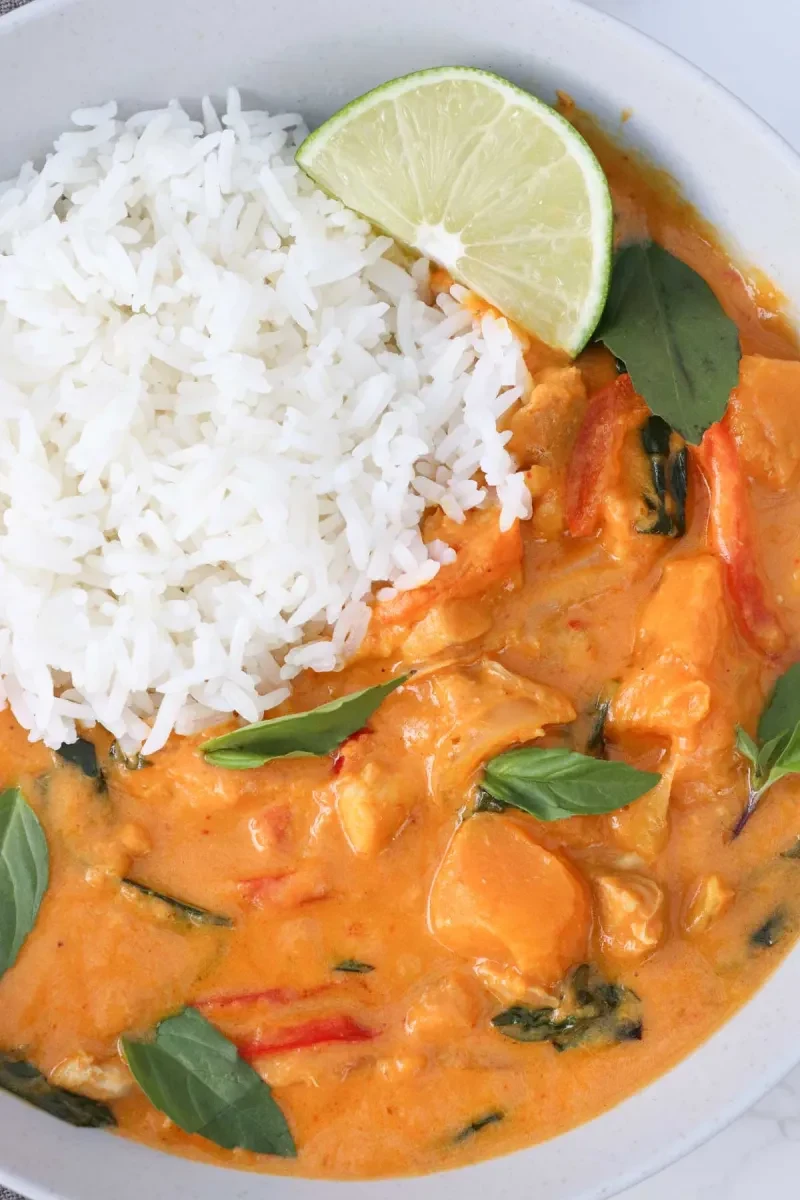 Thai Red Curry with Pumpkin