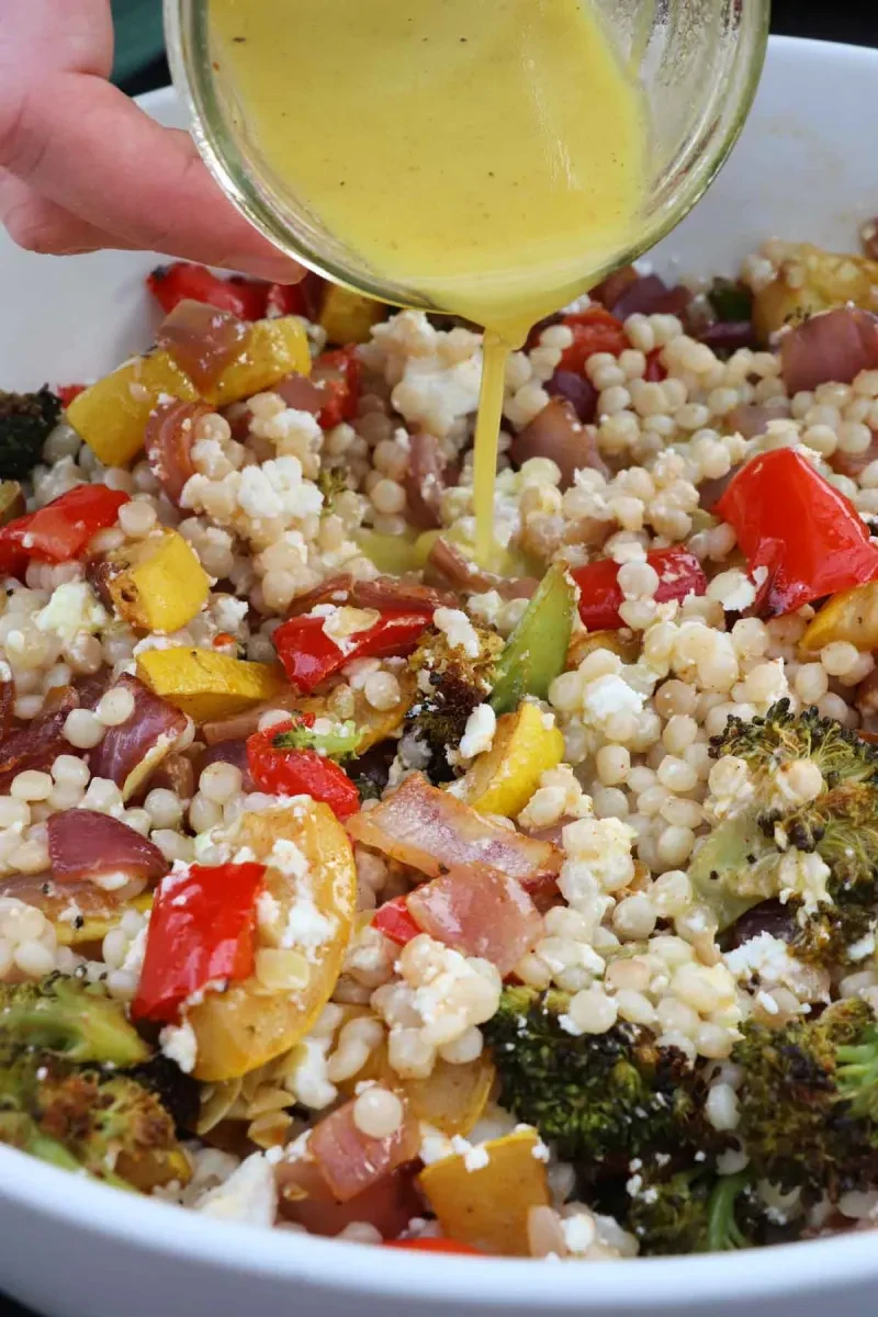 Roasted Vegetable Couscous (Easy Weeknight Dinner)