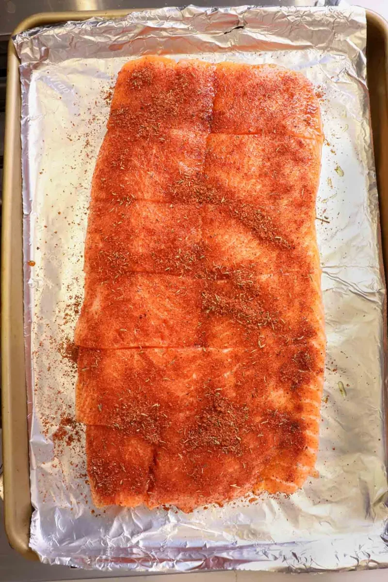 Sweet and Smoky Salmon with Shallots and Lemon