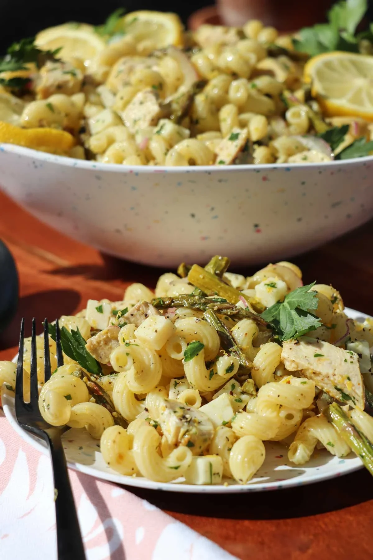 Lemon Pepper Pasta Salad