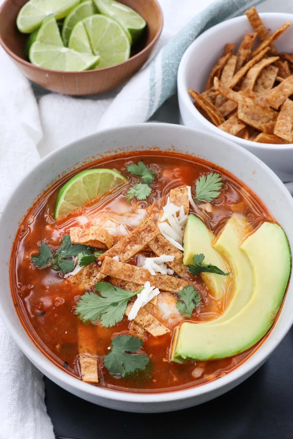 Easy Chicken Tortilla Soup