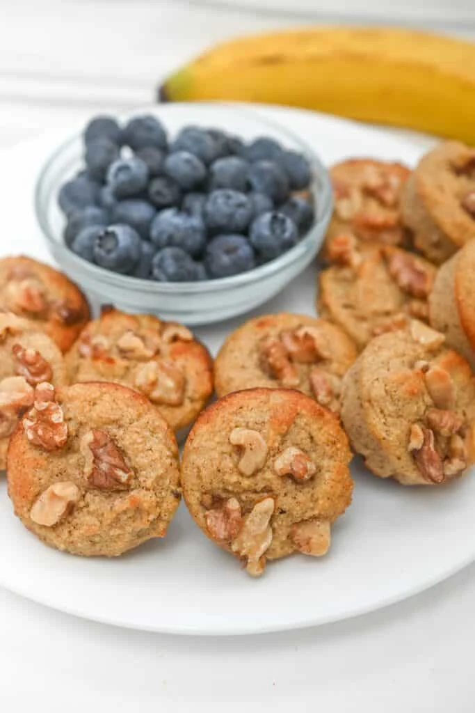 Mini Banana Bread Muffins
