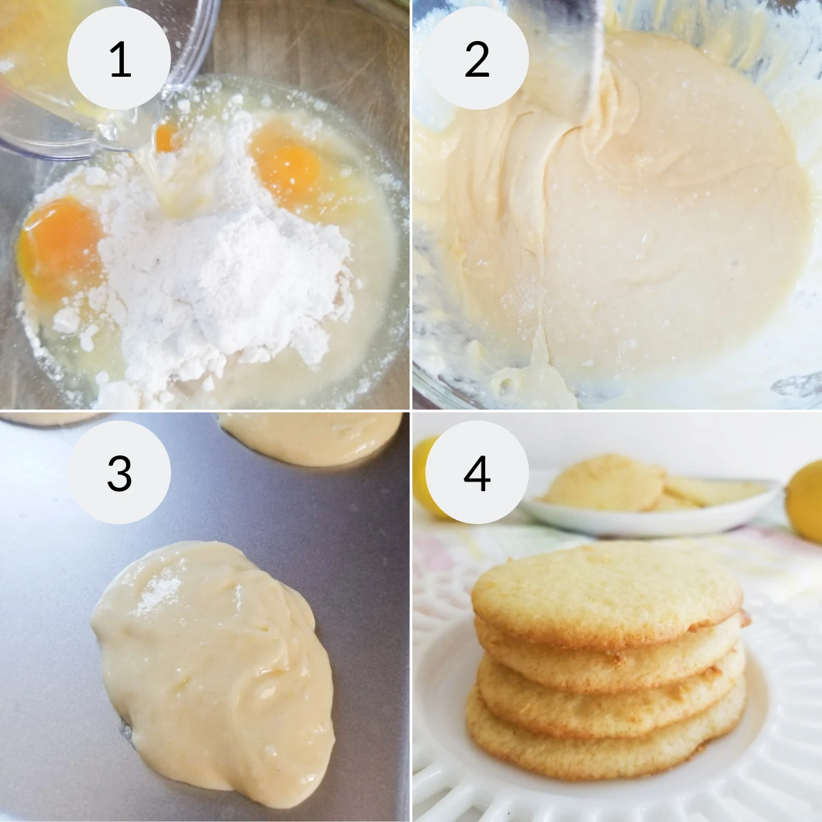 Tasty Lemon Cake Mix Cookies