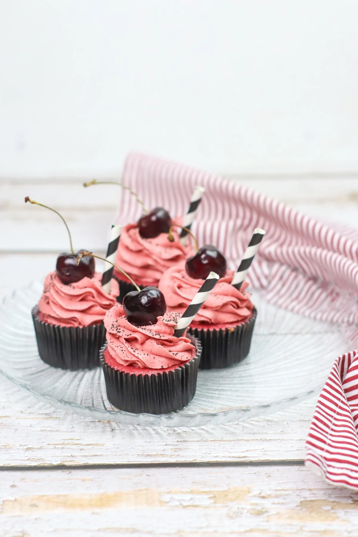 Black Cherry Cupcakes