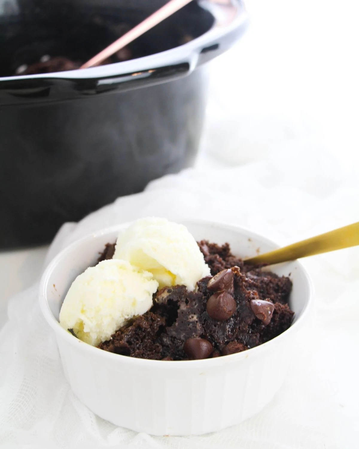 Chocolate Lava Cake in a Crock Pot