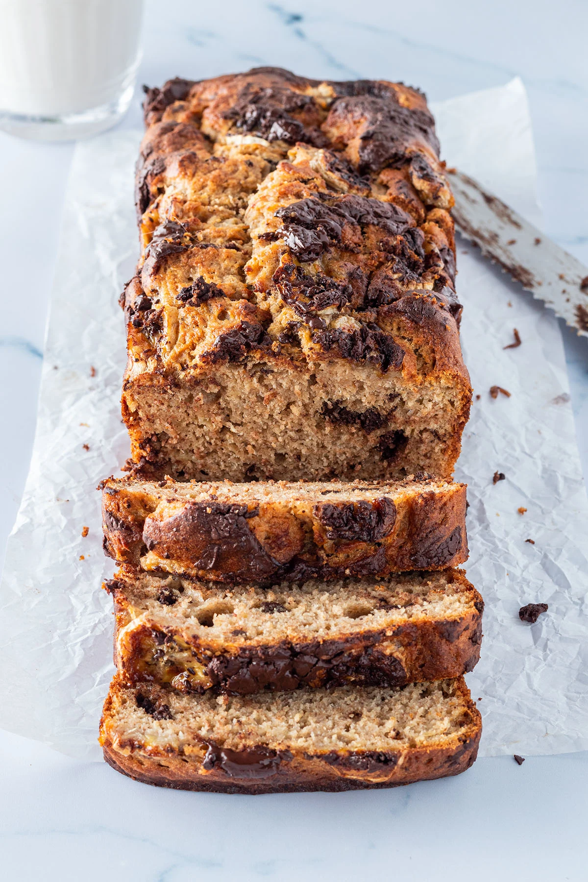 Banana Bread with Chocolate Chips