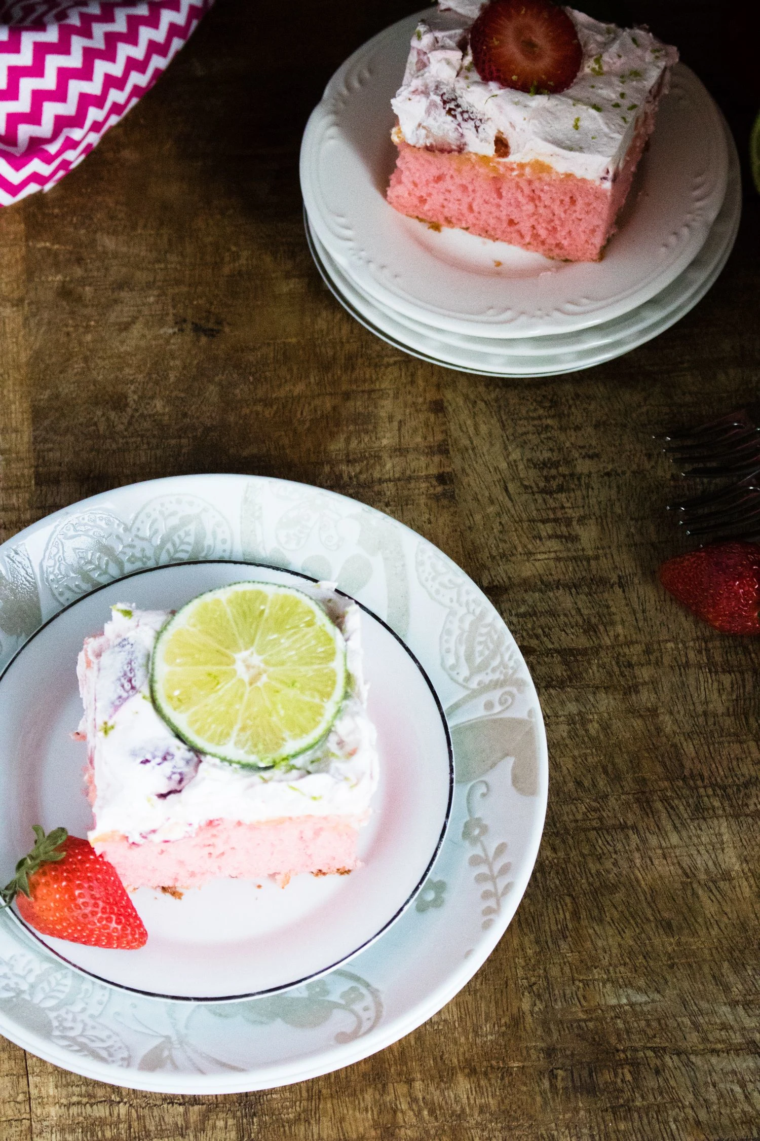 Strawberry Margarita Cake