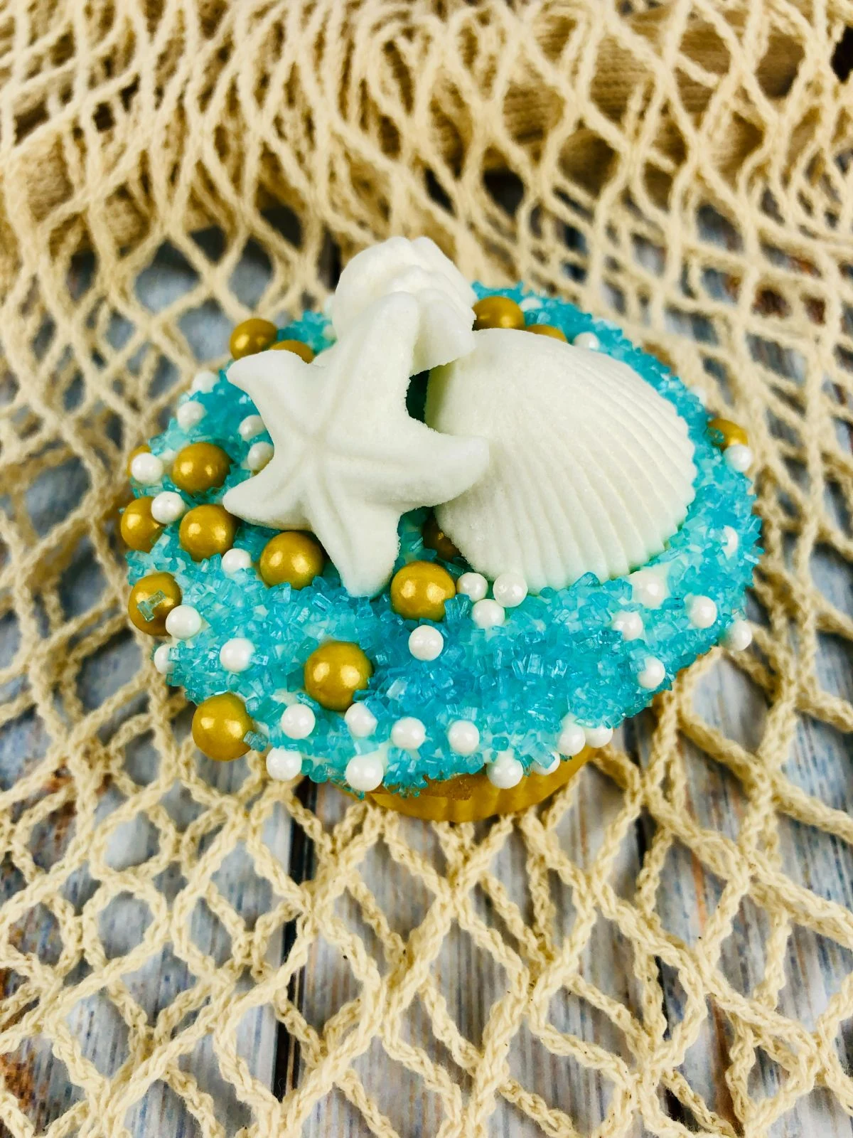 Beach Cupcakes