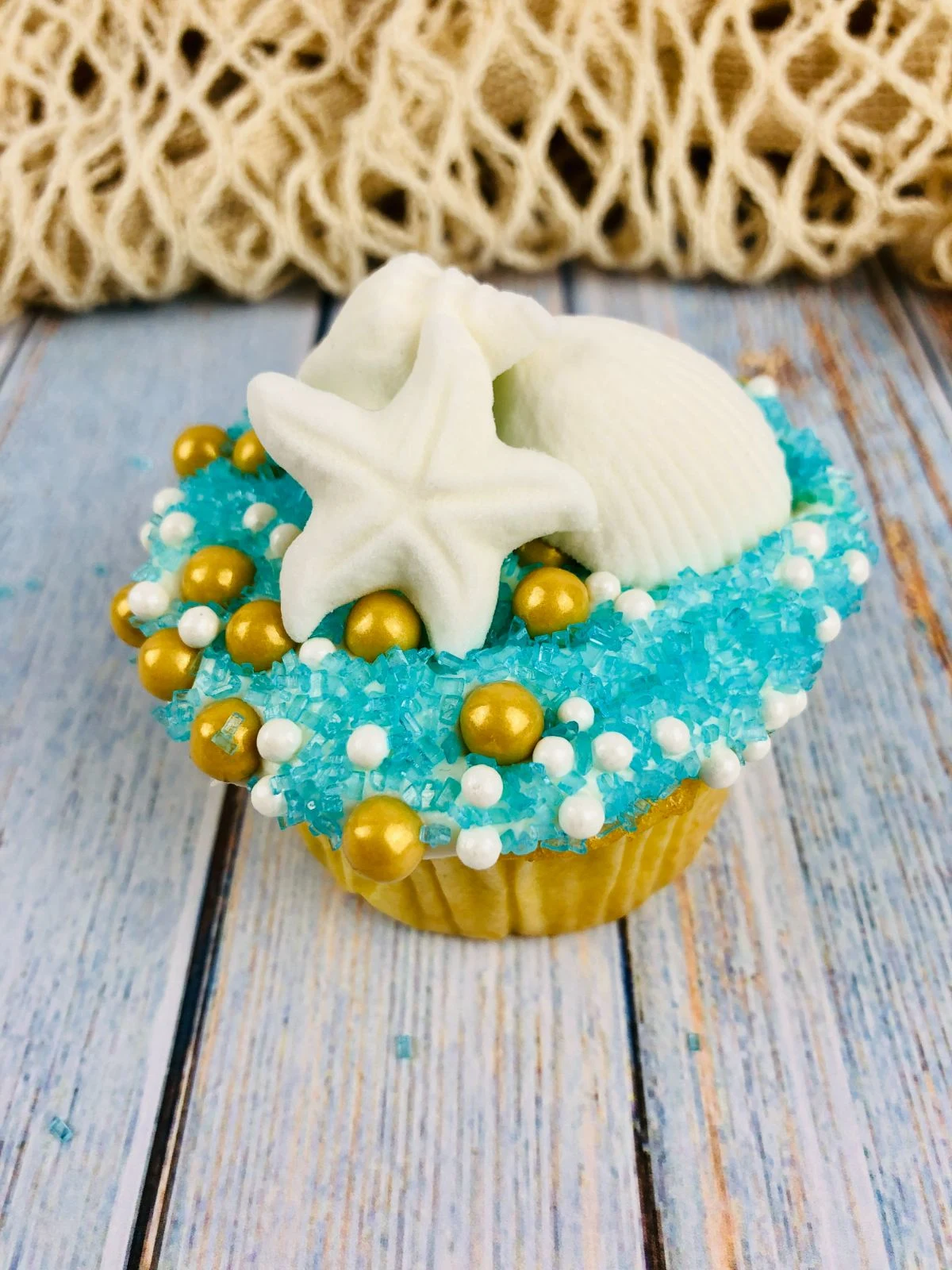 Beach Cupcakes