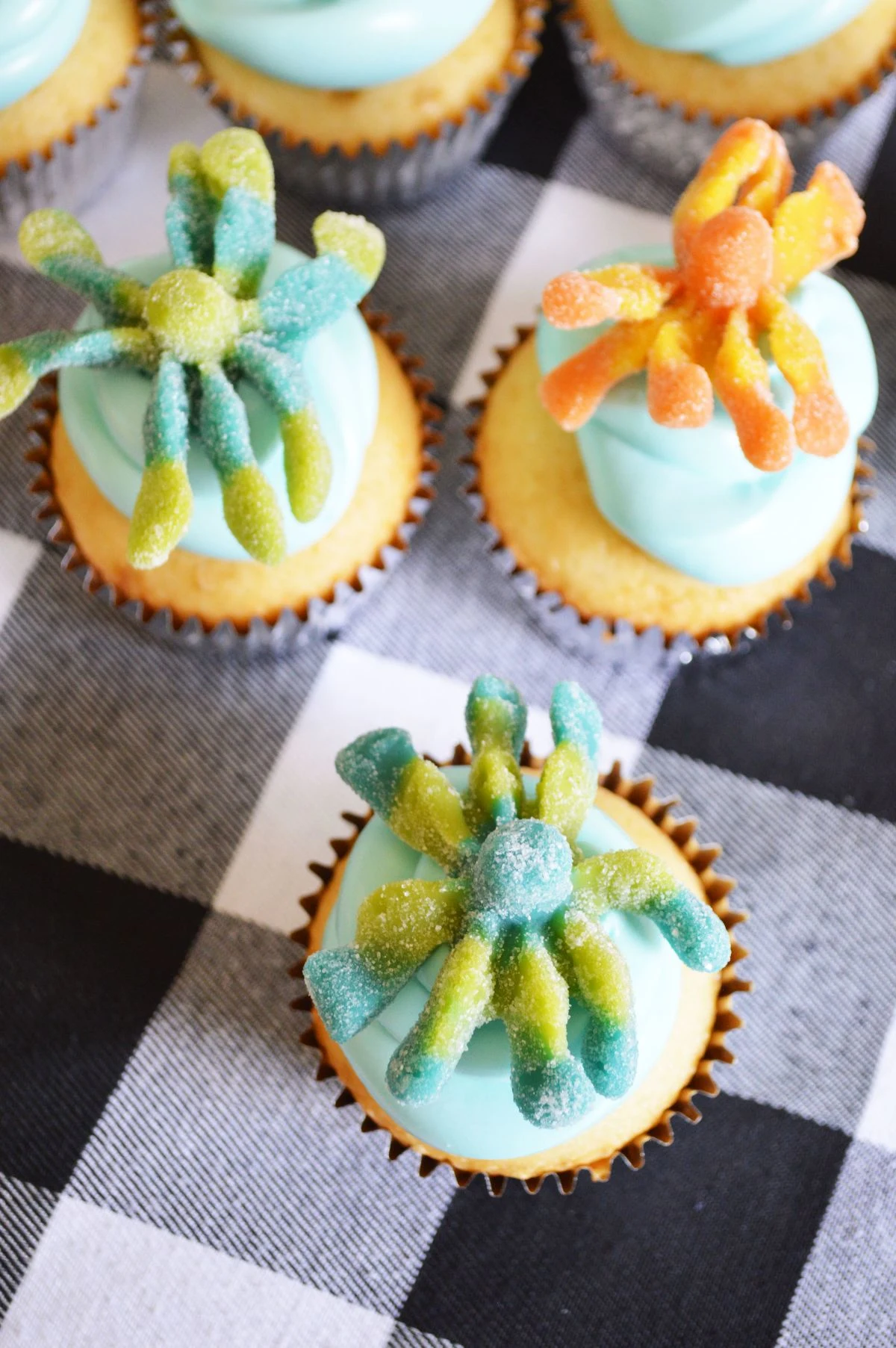 Octopus Cupcakes