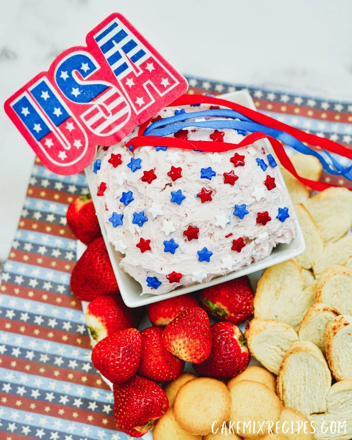 Patriotic Dunkaroo Dip