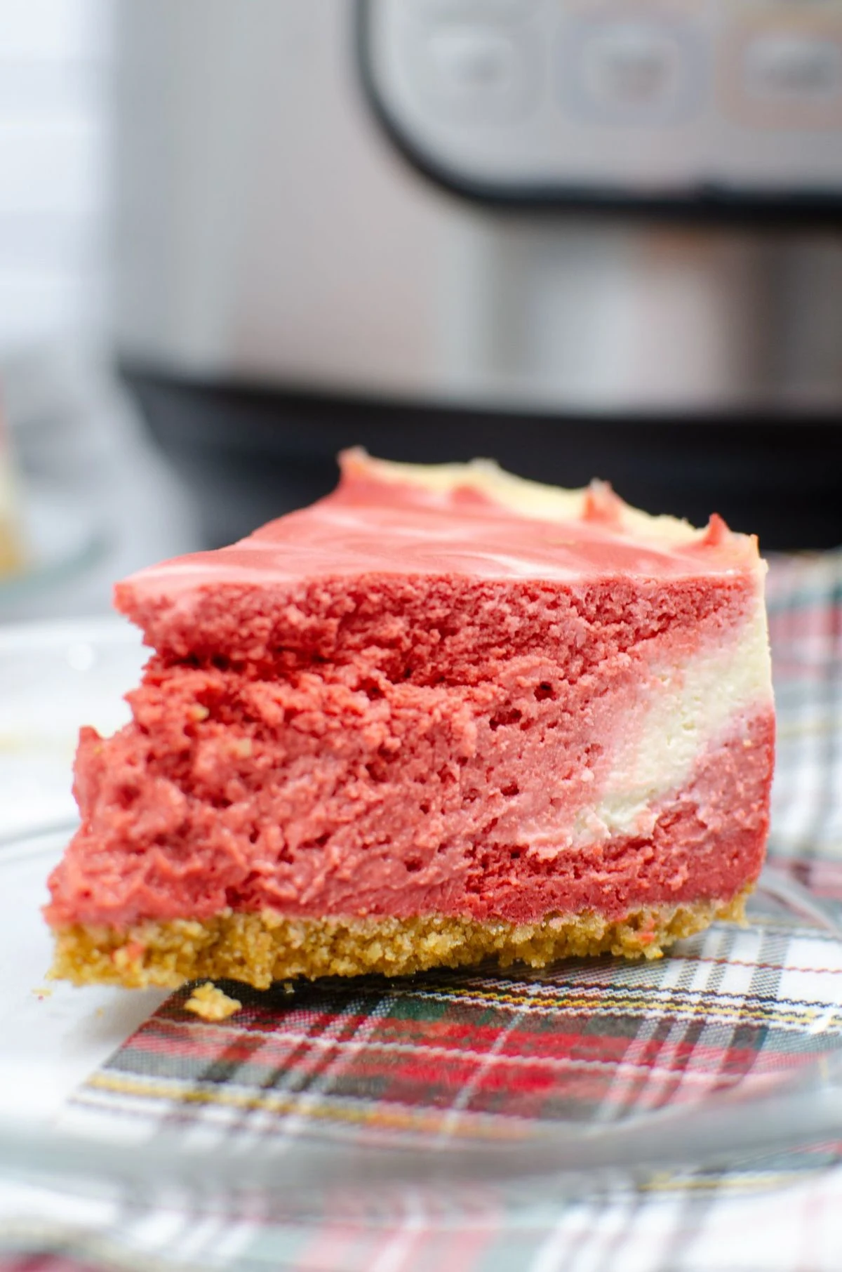 Red Velvet Instant Pot Cheesecake